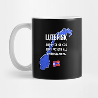 Lutefisk - The Piece Of Cod T Passeth All Understanding Mug